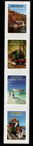 AUSTRALIA SG4332a 2014 TOURIST TRANSPORT SELF ADHESIVE MNH