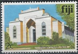 Fiji 410 (used) 2c Dudley Church, Suva (inscribed 1983)