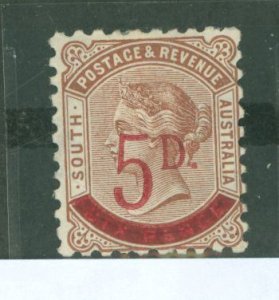 South Australia #95 Unused Single