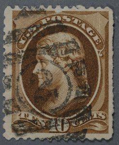 United States #209 Used FN Good Color Bright w/ Numeral '2' Cancel