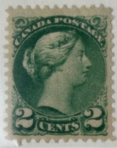 Canada #36i MINT VF LH Small Queen Issue C$100.00 +++