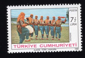 Turkey Scott #2175-2179 Stamp - Mint NH Set