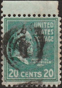 # 825 USED JAMES A. GARFIELD