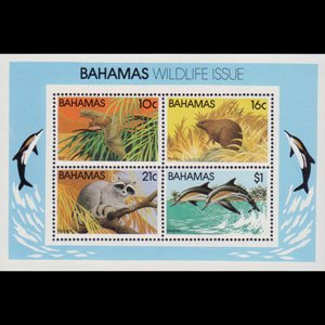 BAHAMAS 1982 - Scott# 517a Wildlife NH