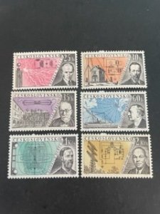 Czechoslovakia sc 949-954 MH comp set