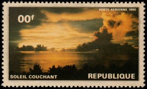 ✔️ FRANCE 1990 UNIISSUED ADHESIVE PROOF FOR EMS, DESIGN COMOROS YV. 389 [03P37]