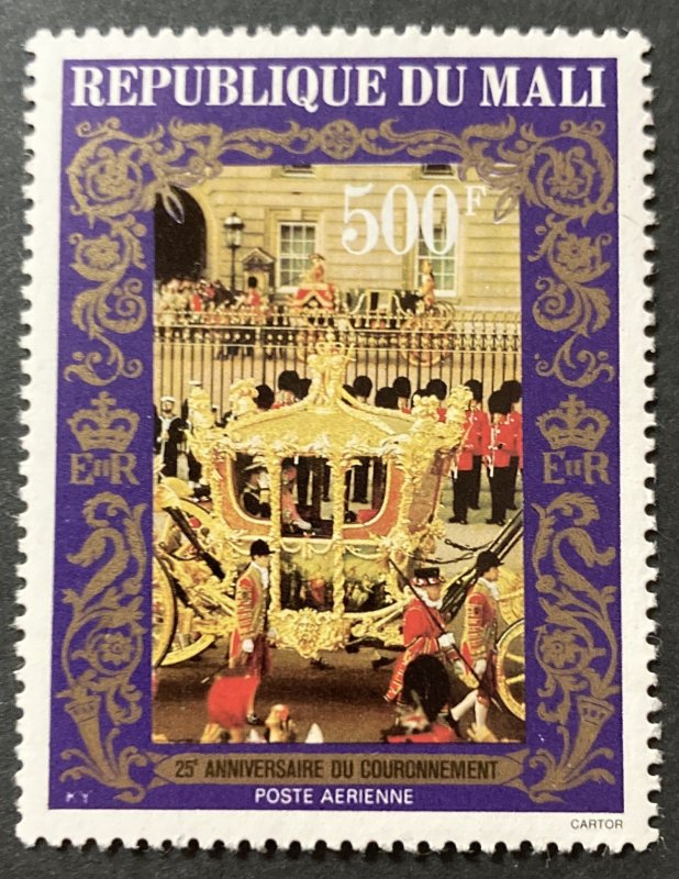 Mali 1978 #c341, QE II 25th Anniversary Coronation, MNH.