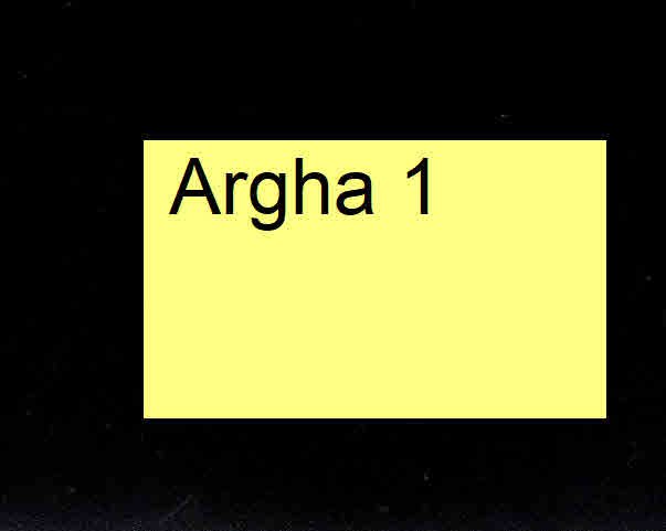 Argha 1 Test  Not for Sale