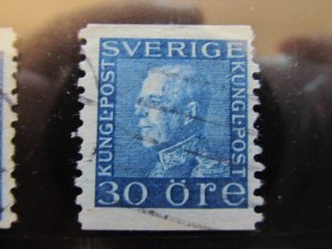 Sweden Sweden Sverige Sweden 1923 Unwmk 30o Perf 10 Fine Green Used A13P2F216-