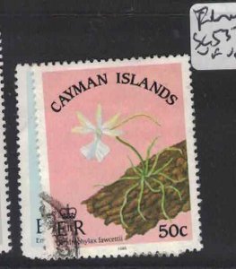 Cayman Islands Flowers SG 537-8 VFU (1gzf)