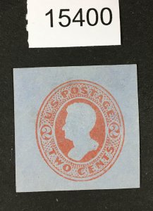 MOMEN: US STAMPS  # U151 UNUSED NO GUM $10 LOT #15400