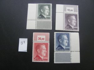 GERMANY 1941 MNH SC 524-527 HILTLER XF   (124)