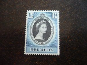 Stamps - Bermuda - Scott# 142 - Mint Hinged Set of 1 Stamp