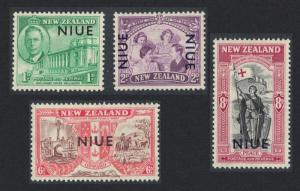 Niue World War II Victory 4v SG#98-101