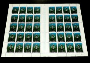 ST. VINCENT, 1988, SC#1095-1098, SET OF 4 SHEETS/40, MNH, FV $248, NICE! LQQK!