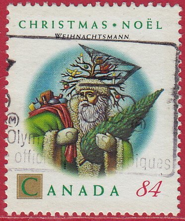 Canada - 1992 - Scott #1454 - used - Christmas