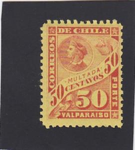 Chile # J 27   unused