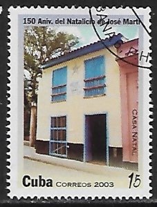 Cuba # 4289 - José Marti - Birthplace - unused / CTO....{R11}