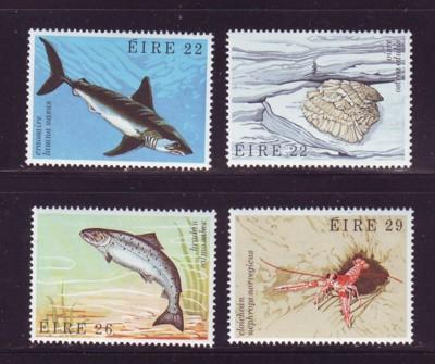 Ireland Sc 525-8 1982 Sea Life stamp set mint NH