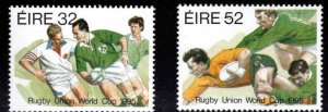 Ireland Scott 964-965 MNH** 1995 Rugby World Cup stamp set