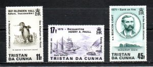 Tristan da Cunha 412-414 MNH