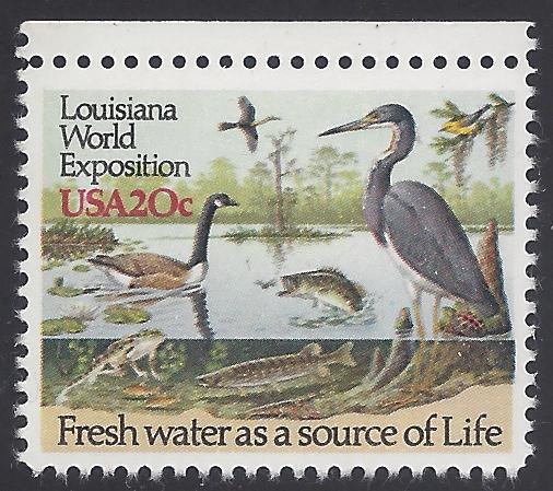 #2086 20c Louisiana World Expo 1984 Mint NH