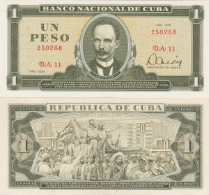 ​1979 Caribbean Jose Marti 1 Peso GEM UNC