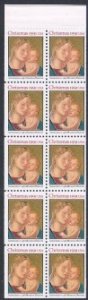 US Stamp #2578a MNH - Christmas Madonna Booklet Pane of 10