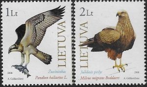 Lithuania 2000 MNH Stamps Scott 669-670 Birds