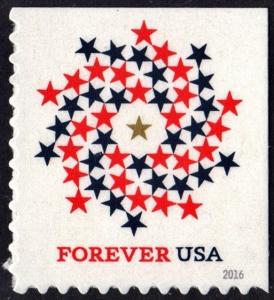 SC#5131 (47¢) Patriotic Spiral Booklet Single (2016) SA