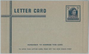 74773 - POSTAL HISTORY - AUSTRALIA - STATIONERY Letter CARD Higgings & G. # L59