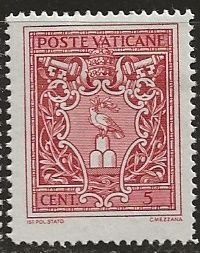 Vatican City ||| Scott # 72 - MH