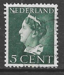 Netherlands 216: 5c Queen Wilhelmina, used, F-VF