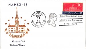 1975 NAPEX Stamp Show Cover – Napex Cachet
