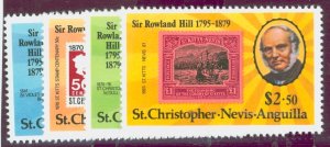 St. Kitts-Nevis #384-7  Single (Complete Set)