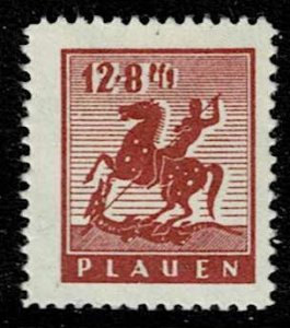 Germany 1945,Local issue, Plauen with economy gum