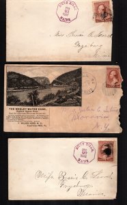 United States  210  used covers 3 diff