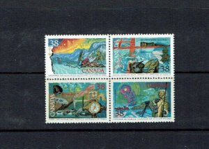 Canada: 1989 Exploration of Canada, (4th Series)  Mint Never Hinged block