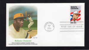 2097 Roberto Clemente, FDC Fleetwood