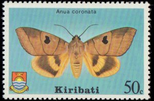 Kiribati #356-359, Complete Set(4), 1980, Butterflies, Never Hinged