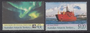 Australian Antarctic Territory L81-L82 MNH VF