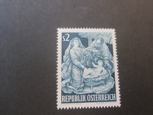 Austria 1963 Sc 718 set MNH