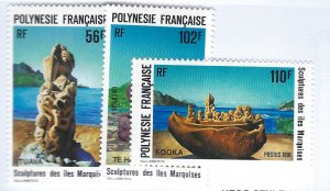 French Polynesia SC #567-569 MNH VF....Beautiful & Collectible!