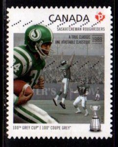 Canada - #2572 Grey Cup Centenial - Saskatchewan - Used