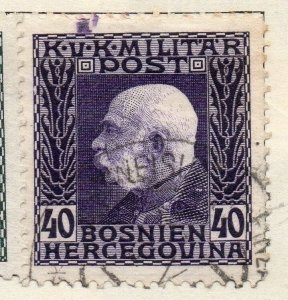 Bosnia Herzegovina 1912 Early Issue Fine Used 40h. 113401