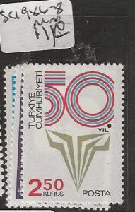 TURKEY  SC1986-1988   MNH    P0514H