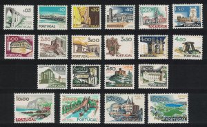 Portugal Buildings and Views 20v 1972 MNH SG#1442-1461