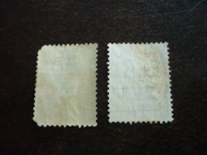 Stamps - Australia - Scott# 98-99 - Used Part Set of 2 Stamps