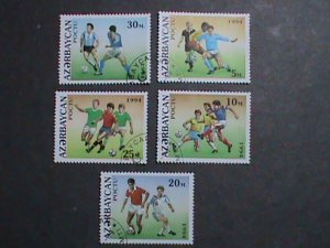 AZERBAIJAN STAMP-1994 SC#438  WORLD CUP SOCCER CHAMPIONSHIP CTO SET. VERY FINE