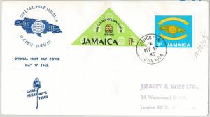 BOY SCOUTS --- JAMAICA  -  POSTAL HISTORY - FDC COVER 1965